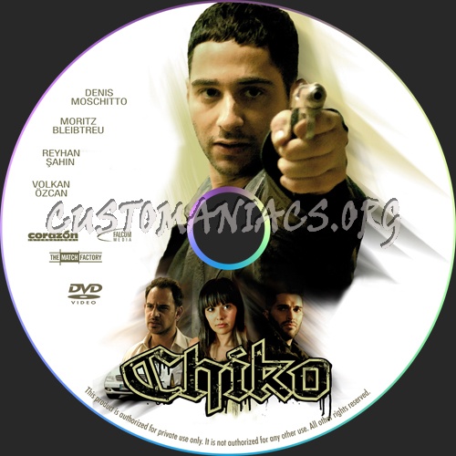 Chiko dvd label