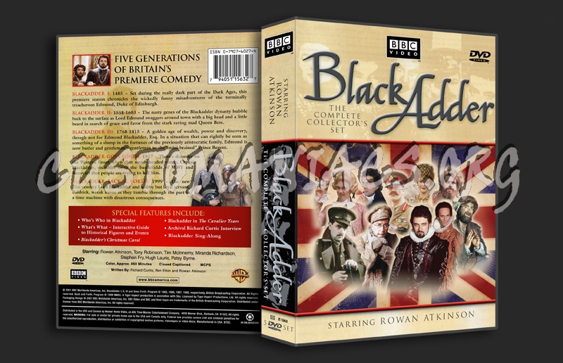 Blackadder dvd cover