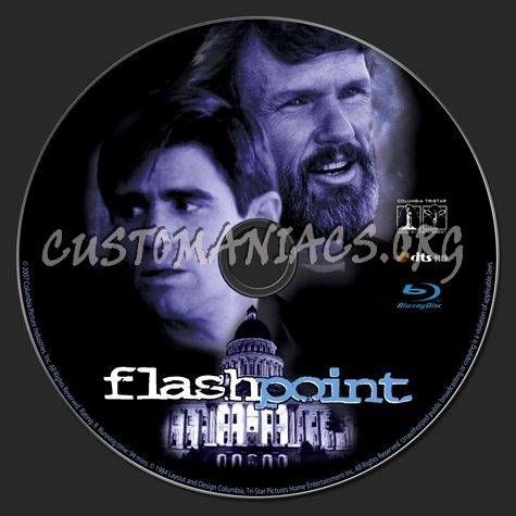 Flashpoint (1984) blu-ray label