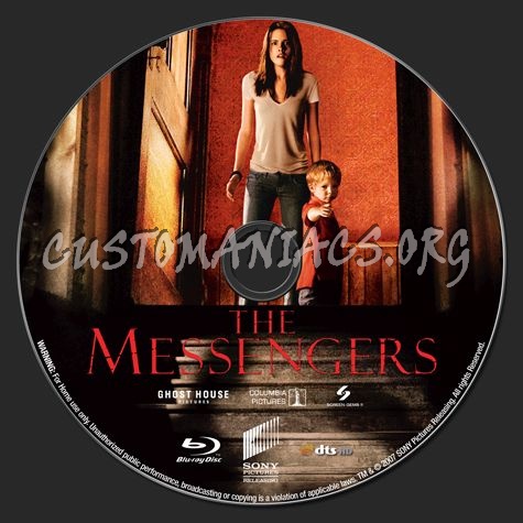 The Messengers (2007) blu-ray label