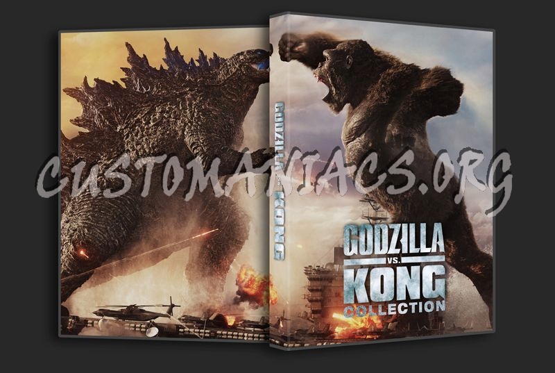 Godzilla vs. Kong Steelbook dvd cover