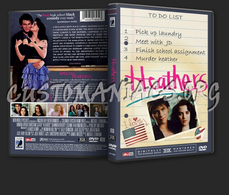 Heathers dvd cover