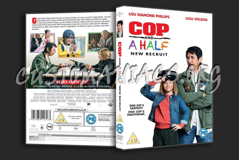 Cop and A Half New Recruit dvd cover