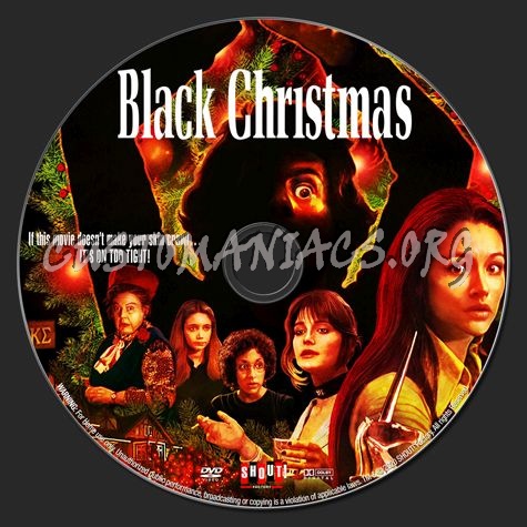 Black Christmas (1974) dvd label