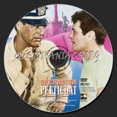 Operation Petticoat dvd label