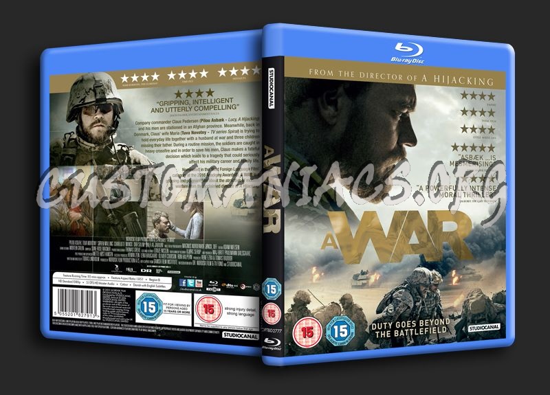 A War blu-ray cover