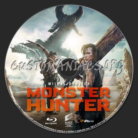 Monster Hunter Blu Ray Label Dvd Covers Labels By Customaniacs Id Free Download Highres Blu Ray Label