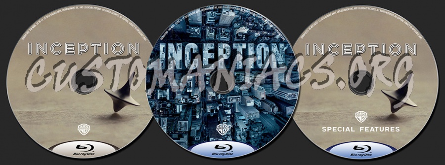 Inception blu-ray label