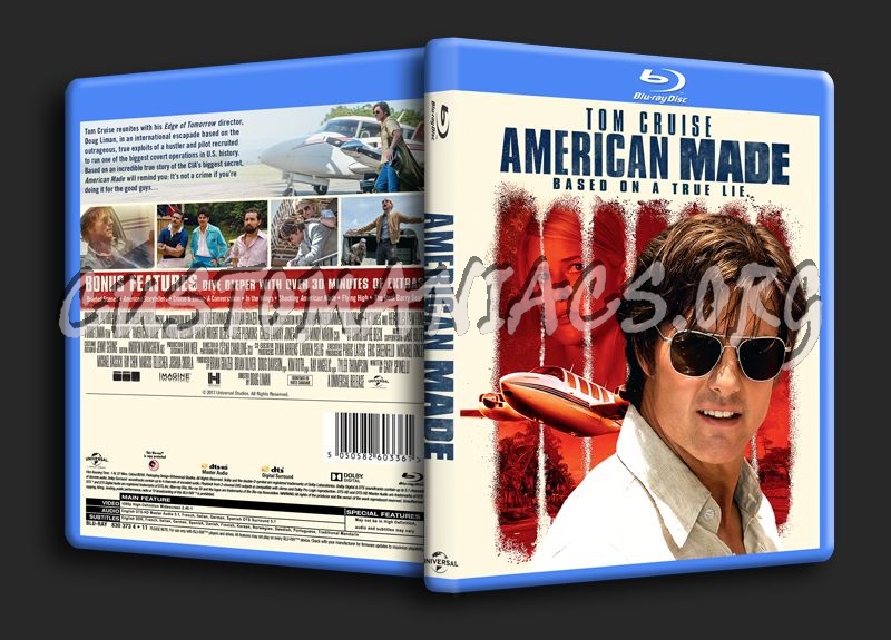 American Made blu-ray cover