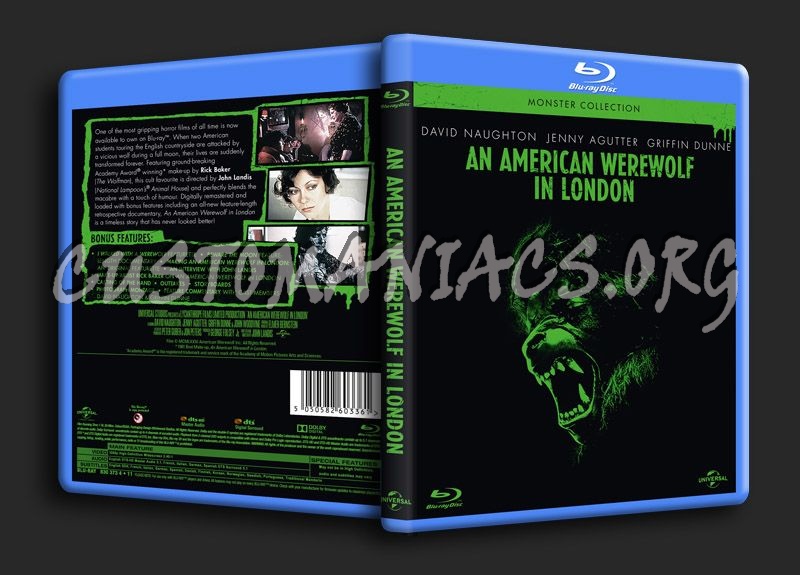 An American Werewolf in London blu-ray cover