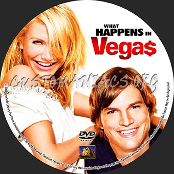 What Happens In Vegas dvd label