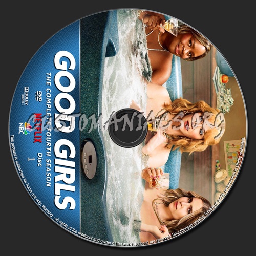 Good Girls Season 4 dvd label