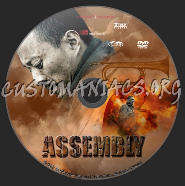 Assembly dvd label