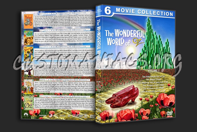 The Wonderful World of Oz Collection - Volume 1 dvd cover