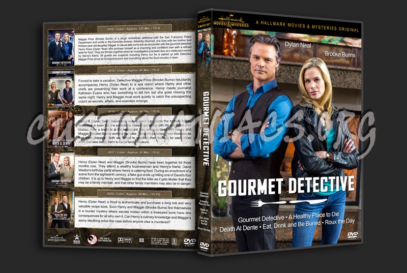 Gourmet Detective Collection dvd cover