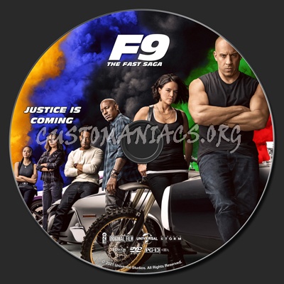 F9 The Fast Saga Aka Fast Furious 9 Dvd Label Dvd Covers Labels By Customaniacs Id Free Download Highres Dvd Label