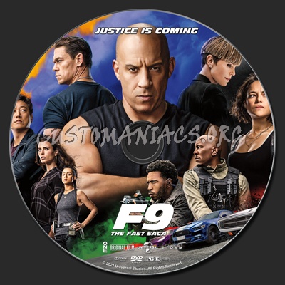 F9 The Fast Saga Aka Fast Furious 9 Dvd Label Dvd Covers Labels By Customaniacs Id Free Download Highres Dvd Label