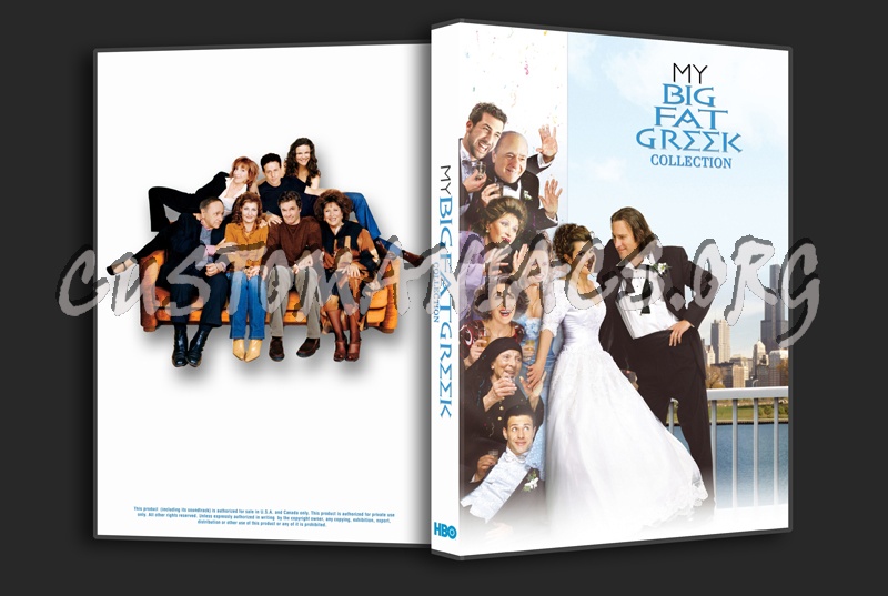 My Big Fat Greek Collection Steelbook dvd cover