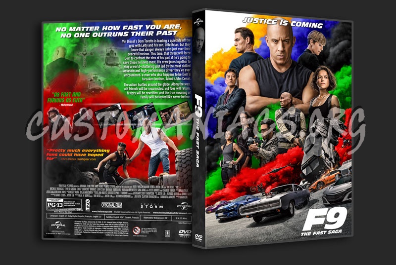 F9 The Fast Saga Aka Fast Furious 9 Dvd Cover Dvd Covers Labels By Customaniacs Id Free Download Highres Dvd Cover