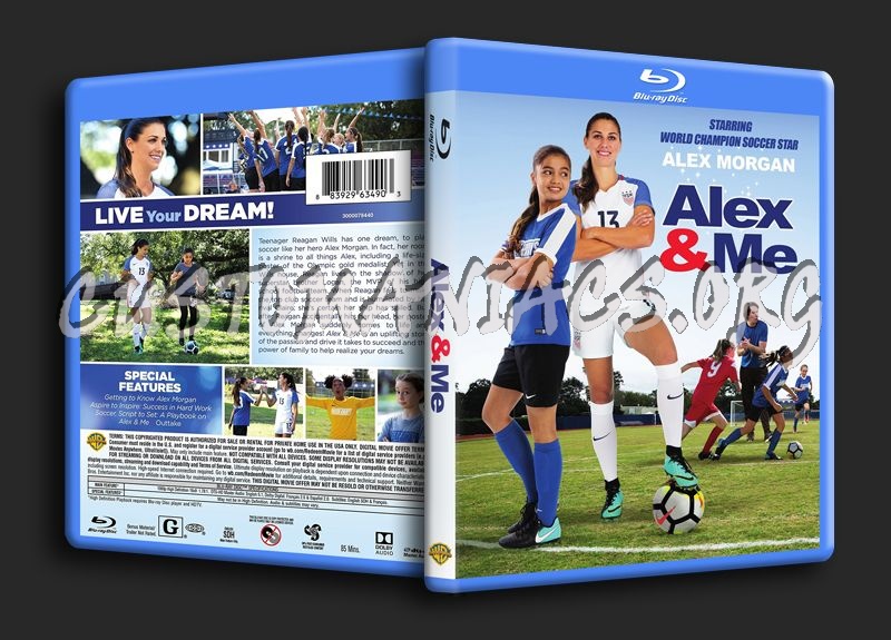 Alex & Me blu-ray cover