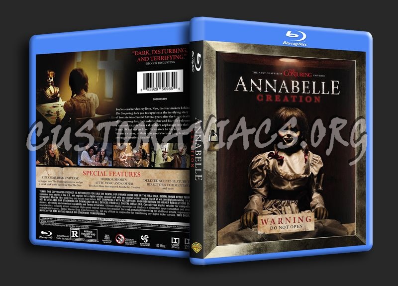 Annabelle Creation blu-ray cover