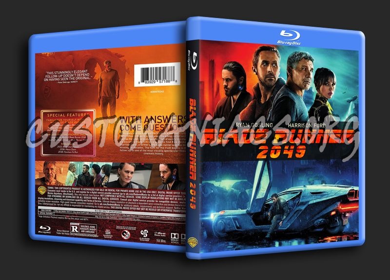 Blade Runner 2049 blu-ray cover