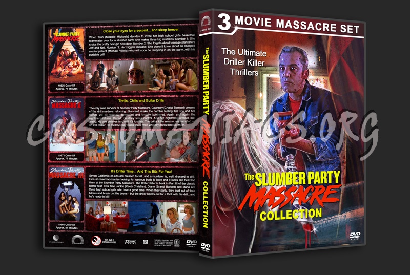 Slumber Party Massacre Collection dvd cover