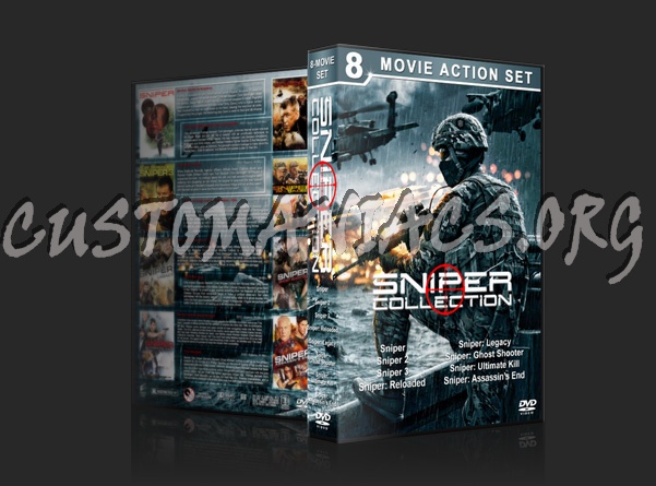 Sniper Collection (8) dvd cover