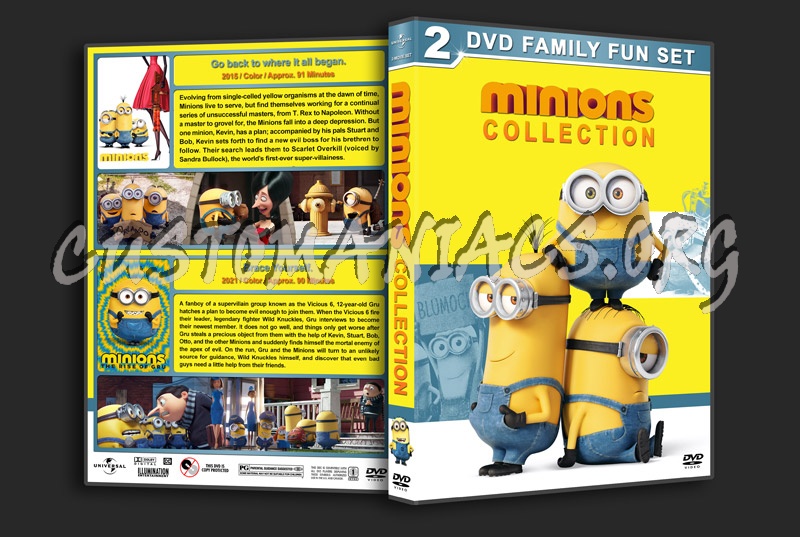 Minions Collection dvd cover