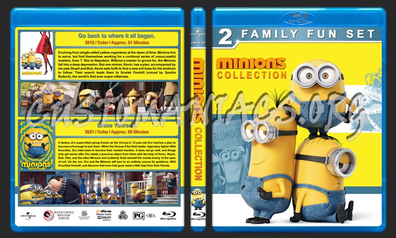 Minions Collection blu-ray cover