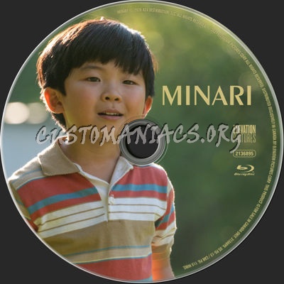 Minari (2020) blu-ray label