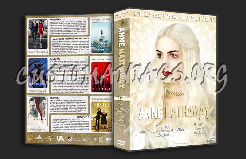 Anne Hathaway Collection - Set 4 dvd cover