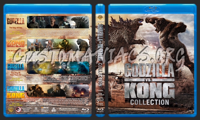 Godzilla vs.King Kong Collection blu-ray cover