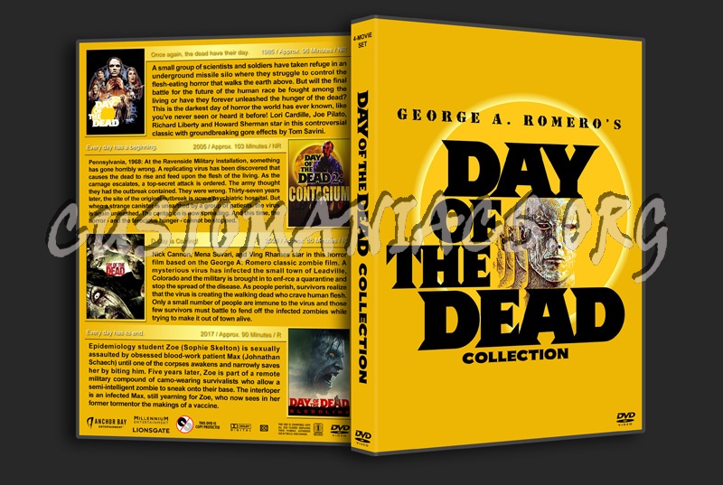 Day Of The Dead Collection dvd cover