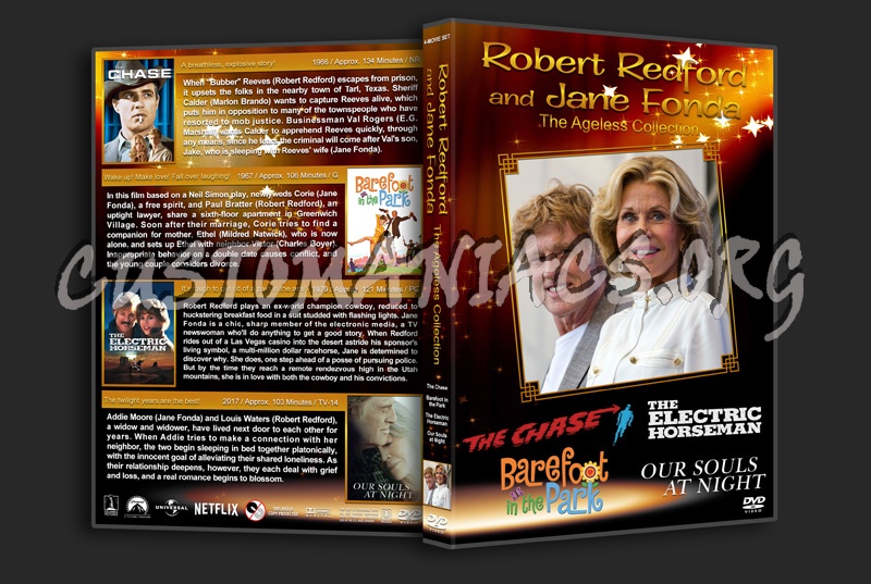 Robert Redford and Jane Fonda: The Ageless Collection dvd cover