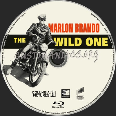 The Wild One (1953) blu-ray label