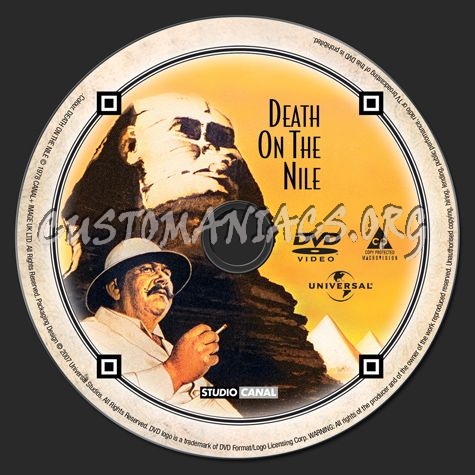 Death on the Nile dvd label