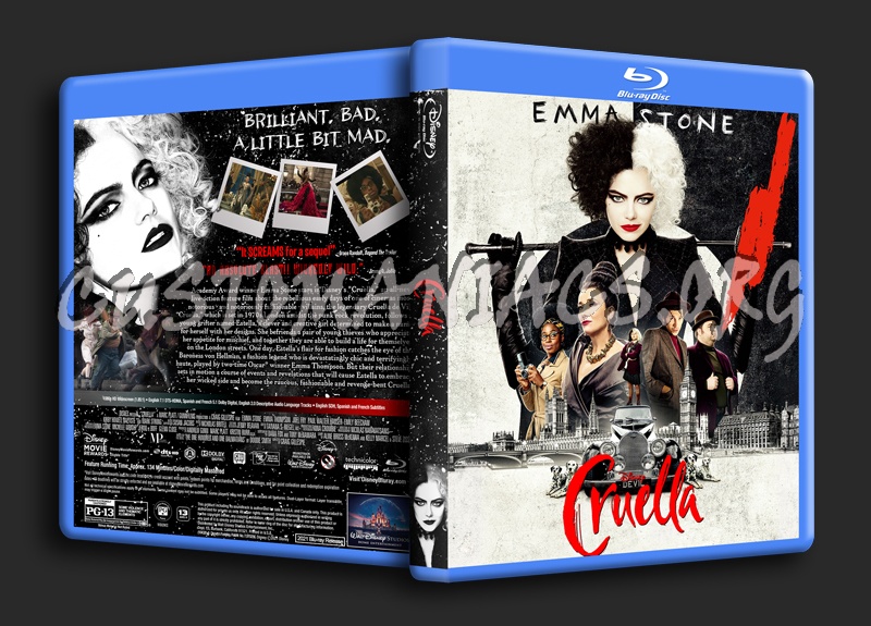 Cruella dvd cover