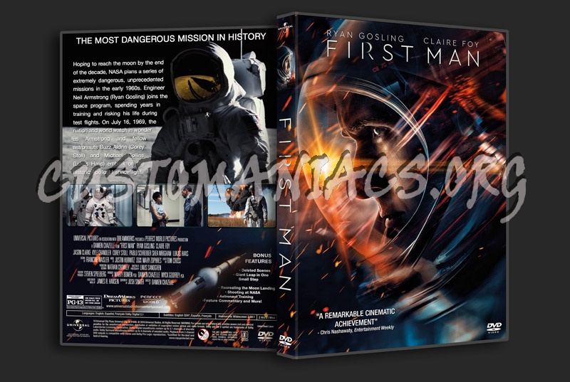 First Man dvd cover