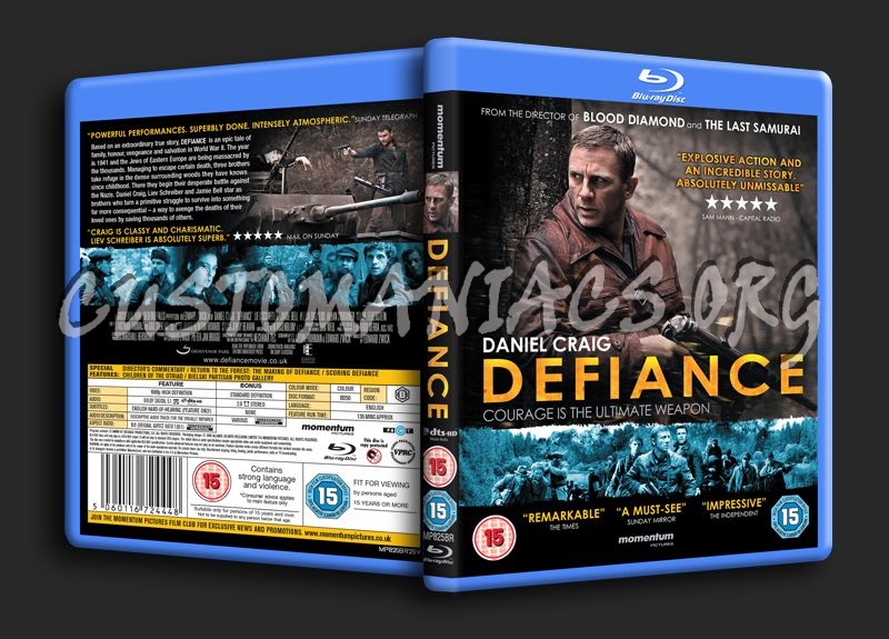 Defiance blu-ray cover