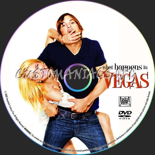 What Happens In Vegas dvd label