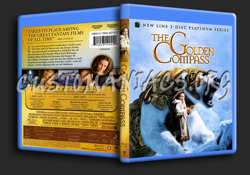 The Golden Compass Blu Ray Cover Dvd Covers And Labels By Customaniacs Id 45212 Free Download 7929