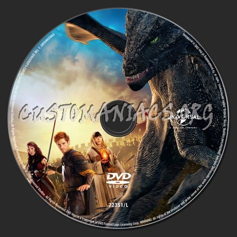 Dragonheart The Sorcerer's Curse dvd label