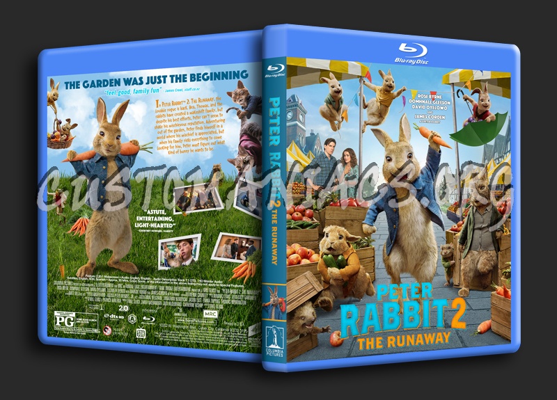 Peter Rabbit 2: The Runaway dvd cover