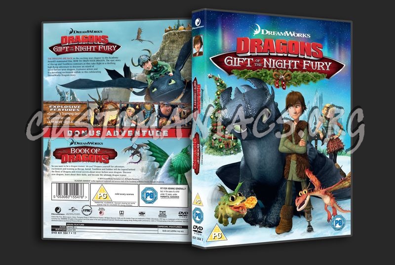 Dragons Gift of the Night Fury dvd cover