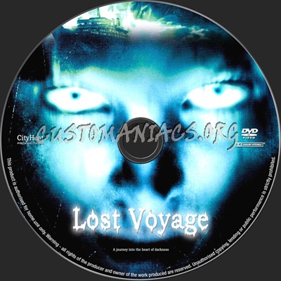 Lost Voyage dvd label