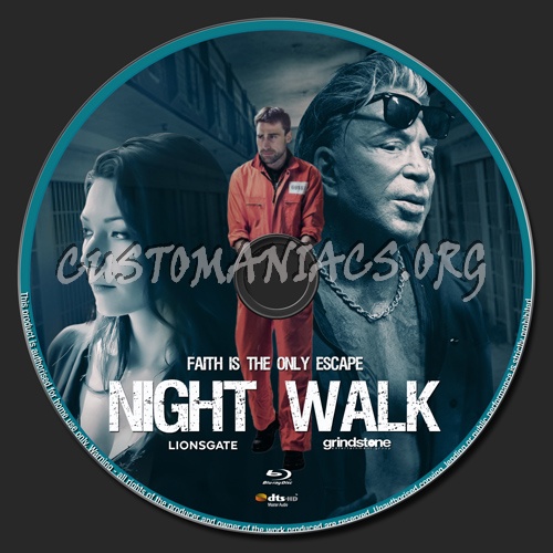 Night Walk blu-ray label