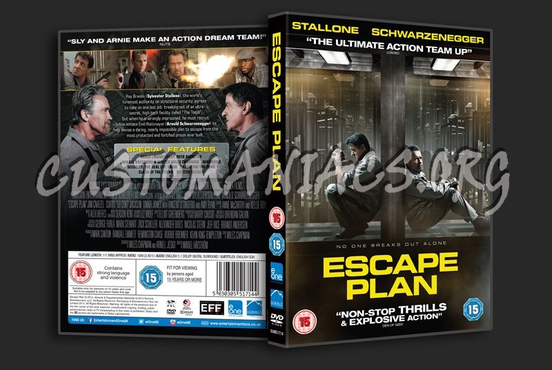 Escape Plan dvd cover