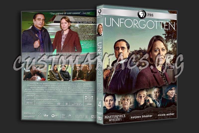 Unforgotten - Season 4 dvd cover