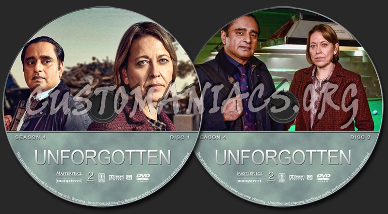 Unforgotten - Season 4 dvd label